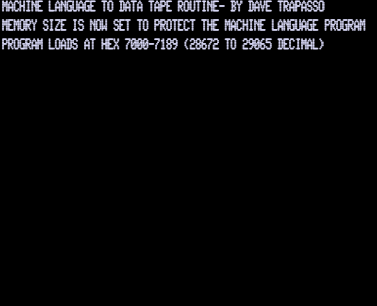 Screen shot